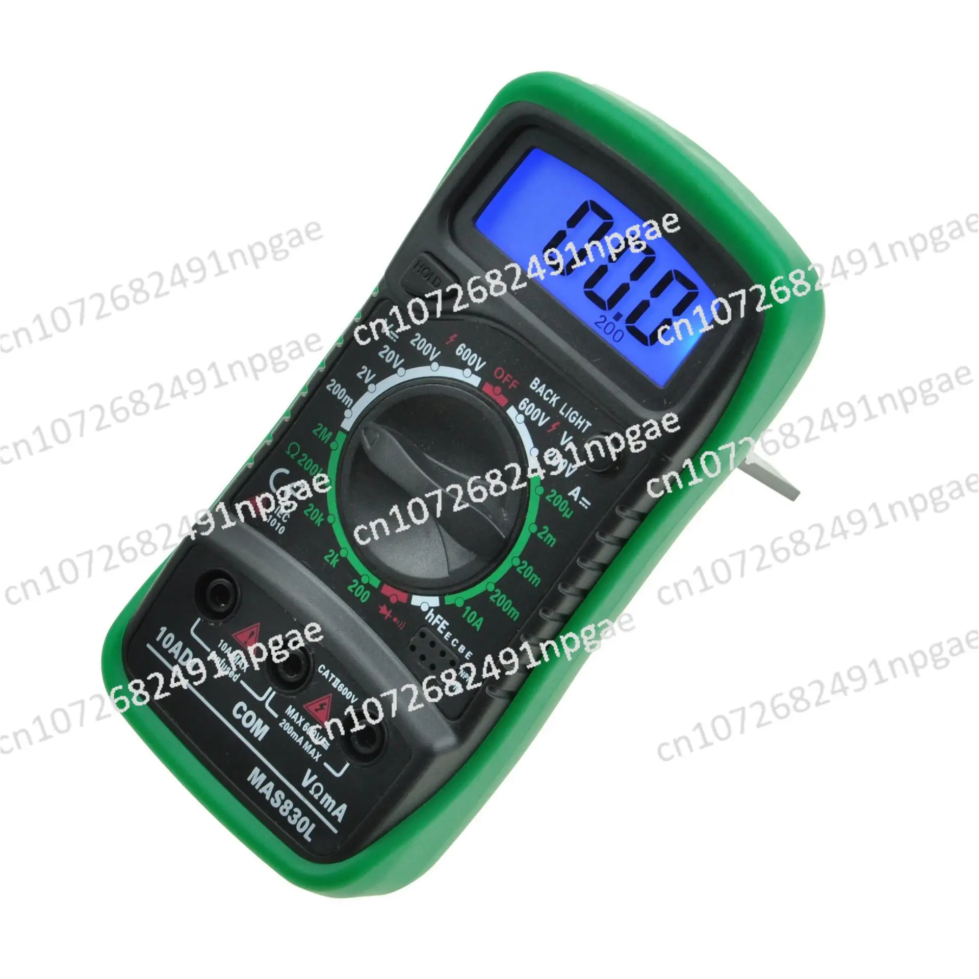 

MAS830L Digital Multimeter, Backlight Data Retention, Export Wholesale XL830L EX830L