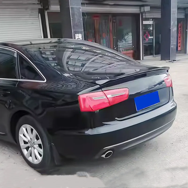For 2012-2018 Audi A6 C7 High Quality ABS Plastic Car Rear Trunk Lid Spoiler Wing Exterior Tuning Accessories Part - Image 4
