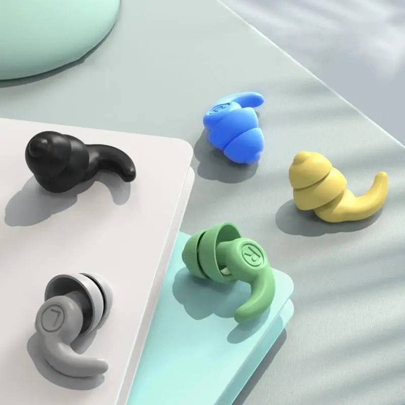 W89C Redukcja szumów Silikonowe zatyczki do uszczy