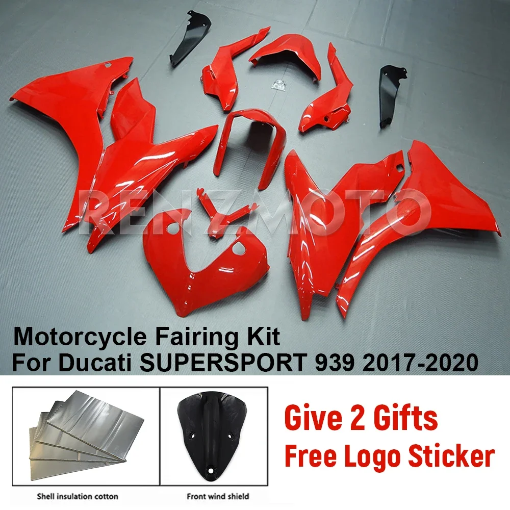 For DUCATI SUPERSPORT 939 2017-2020 Fairing Motorcycle Set Body Kit Decoration Plastic Guard Plate Accessories Shell