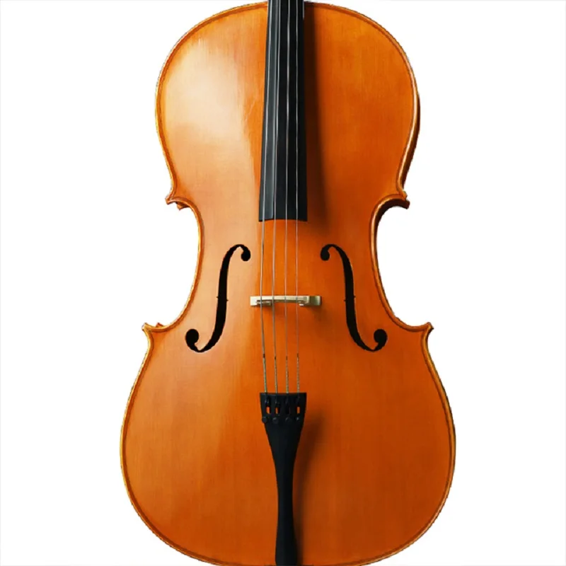 Wholesale Support customized ebony 4/4-1/8 Professional cello for beginners with half handmade shiny