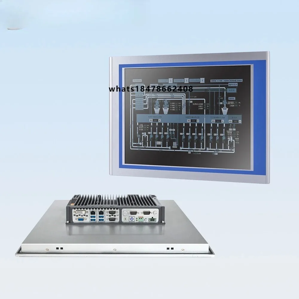 Nodka 15 Inch LCD Touch PC I3 I5 7200U CPU IP65 Industrial Panel Computer