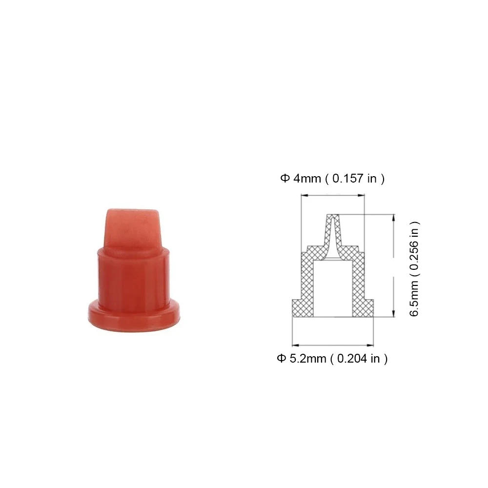 10PCS Dispensing Bottle Cap Non Return One Way Silicone Check Valve