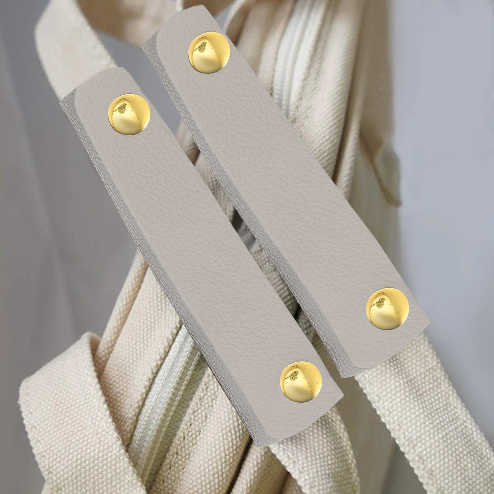 

Wrap Around Luggage Handle Cover For Handbag Shoulder Bag Suitcase Bag Handle Protector Pu Anti-Slip Grip Comfortable
