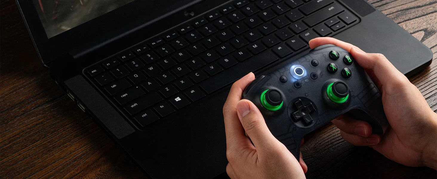 8BitDo Ultimate 2C Kabelloser 2,4G Gaming-Controller mit Hall-Effekt-Joystick für PC Steam Deck Raspberry Pi Android – Detail 6