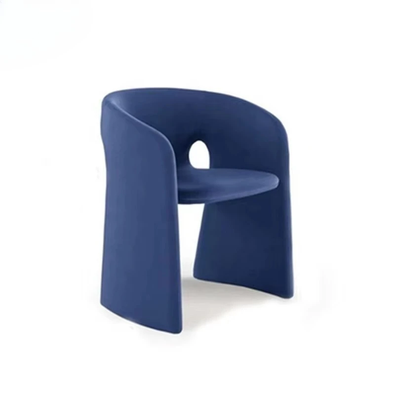 Nordic modern luxury velvet dining chair, simple style hotel leisure chair, family bar school negotiation