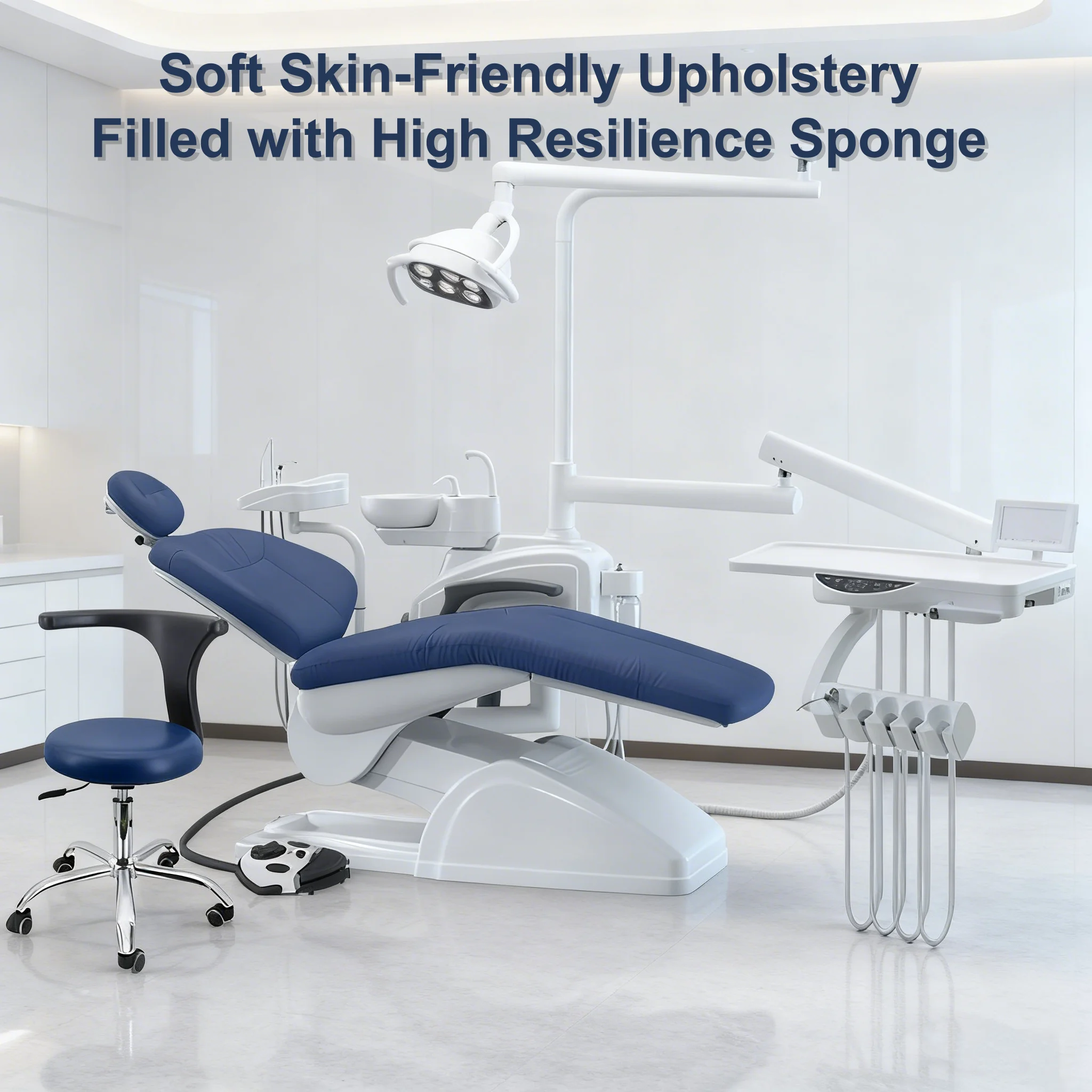 Dental Induction LED Oral Lamp 6LEDs Operation Light with Sensor Lighting for Dental Chair Unit Good Quality Dental Equipments