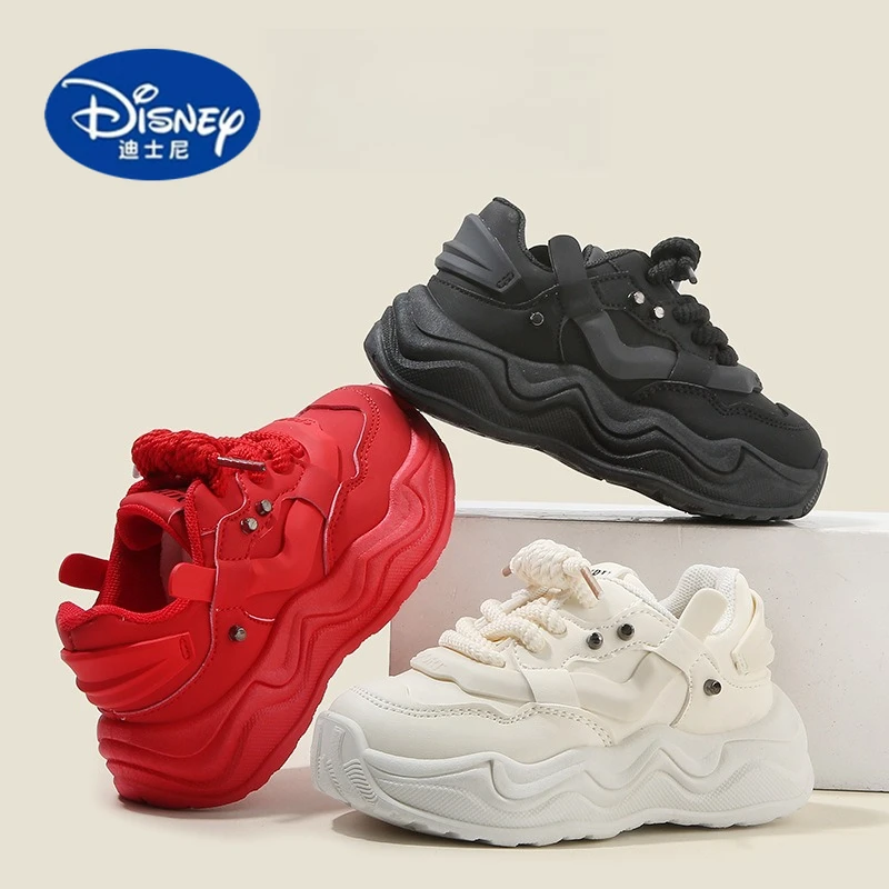 

Disney Kids' 2025 Chunky Sneakers | Fashion Dad Shoes & White Casual Shoes with Soft Sole