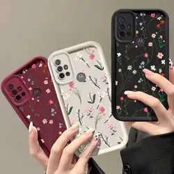 G10 Whispers Among Flowers Sky Eye Ladder Phone Case For Motorola Moto G84 G64 G54 G53 G34 G30 G24 G22 G20 G14 G10 G04 G04S
