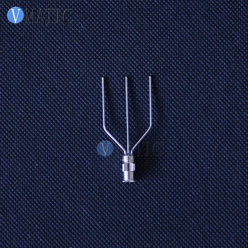 Free Shipping 2Pcs Quality 18G-22G Various Gauges Glue Dispensing Stainless Steel Needle Tips With Three Tubes 1/2 Inch