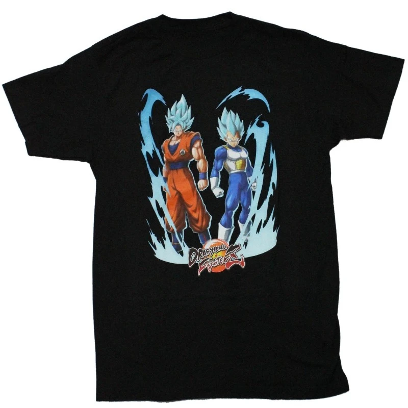 

Dragon Ball Z Warrior New T-Shirt Vegeta Wukong Men's T-Shirt Summer New Retro Fashion Men's and Women's Japanese Anime
