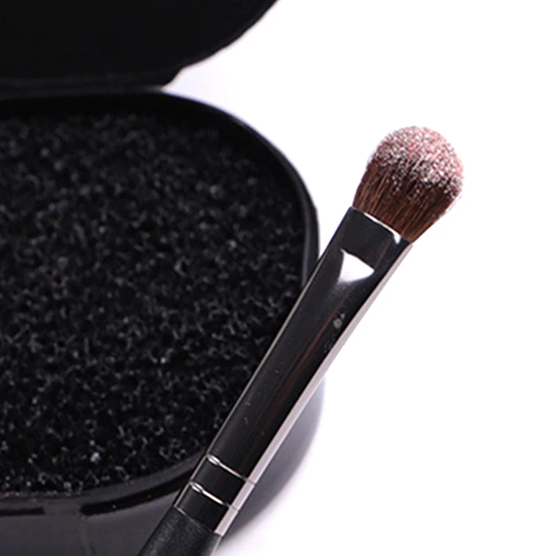 Makeup Brush Cleaner Sponge Remover Color Off Make up Brushes Cleaning Mat Box Powder Brush Washing Cosmetic Clean Kits