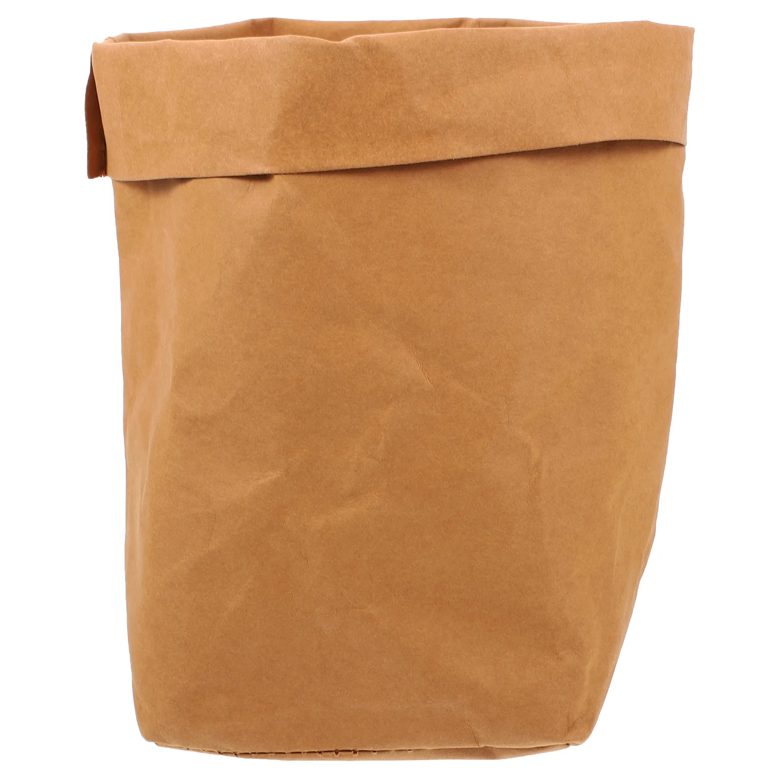 12pcs Kraft Paper Bag 12x12 Brown Reusable Tear Resistant Water Washable Bread Fruit Snack Storage Pouch Oil Resistant Food