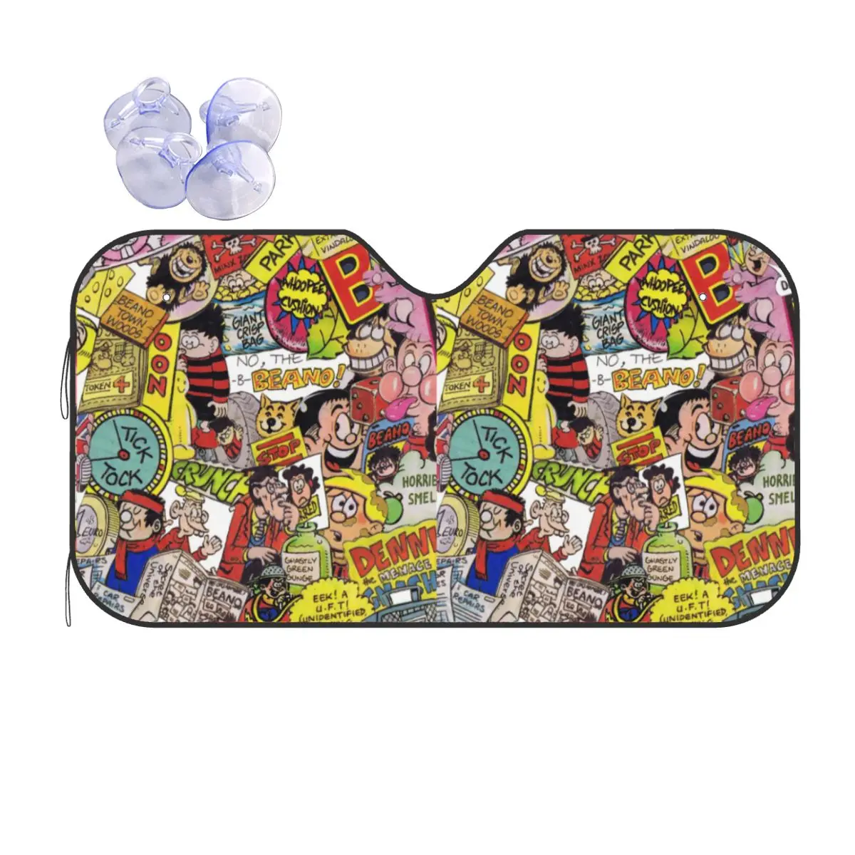 

Beano Sunshade Windscreen Car Front Windshield Window Sun Visor Accessories Covers