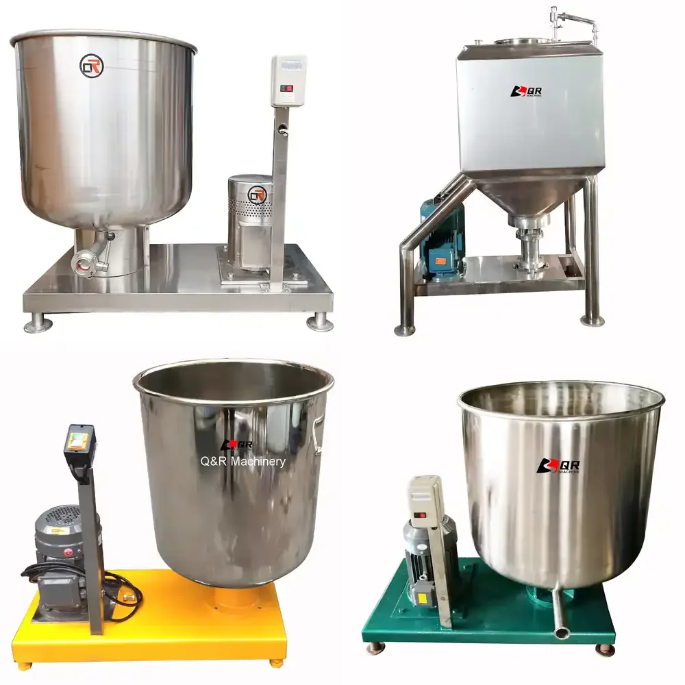 

High Technology Juice Drink Mixer Emulsifying tank square Stainless Steel High Shear Emulsifier Mixing Emulsification tank