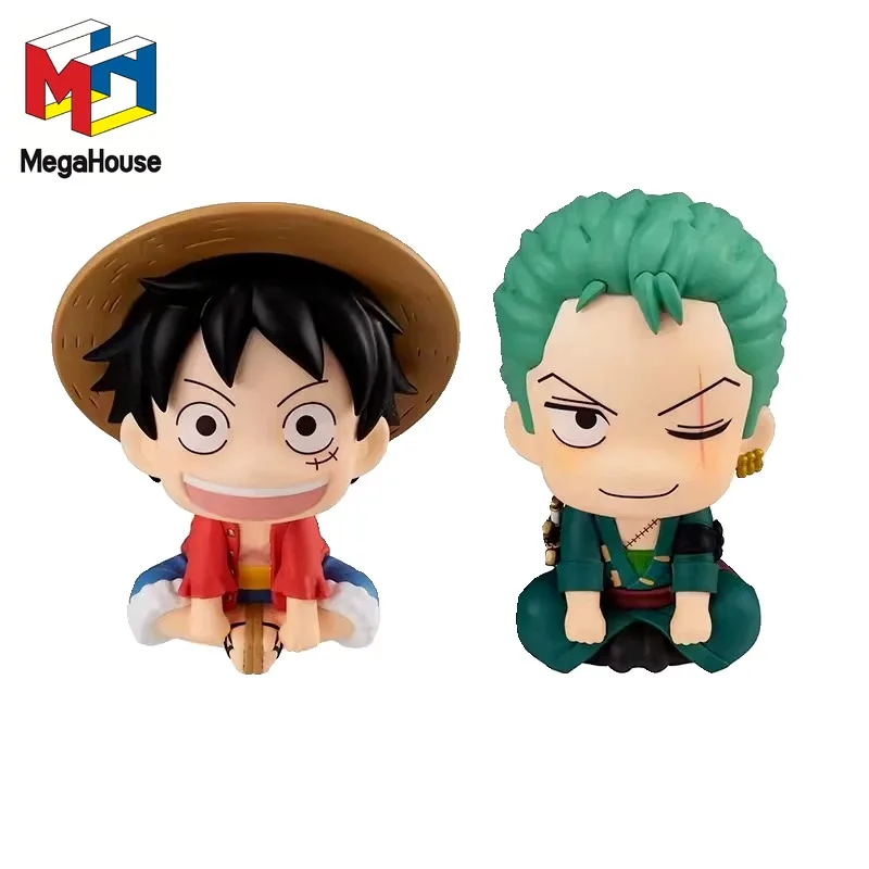 

Фигурка аниме MegaHouse, оригинальная цельная фигурка Luffy Roronoa Zoro, экшн-фигурка для мальчиков и девочек, детские подарки на день рождения