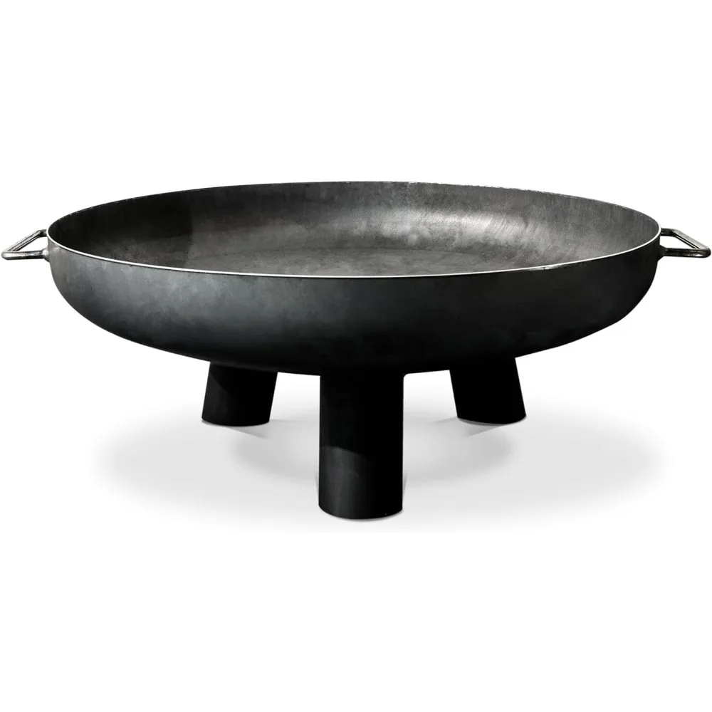 

Fire Pit Yellowstone 23" Outdoor Fire Bowl, Steel Firepit for Patio, Backyard & Garden