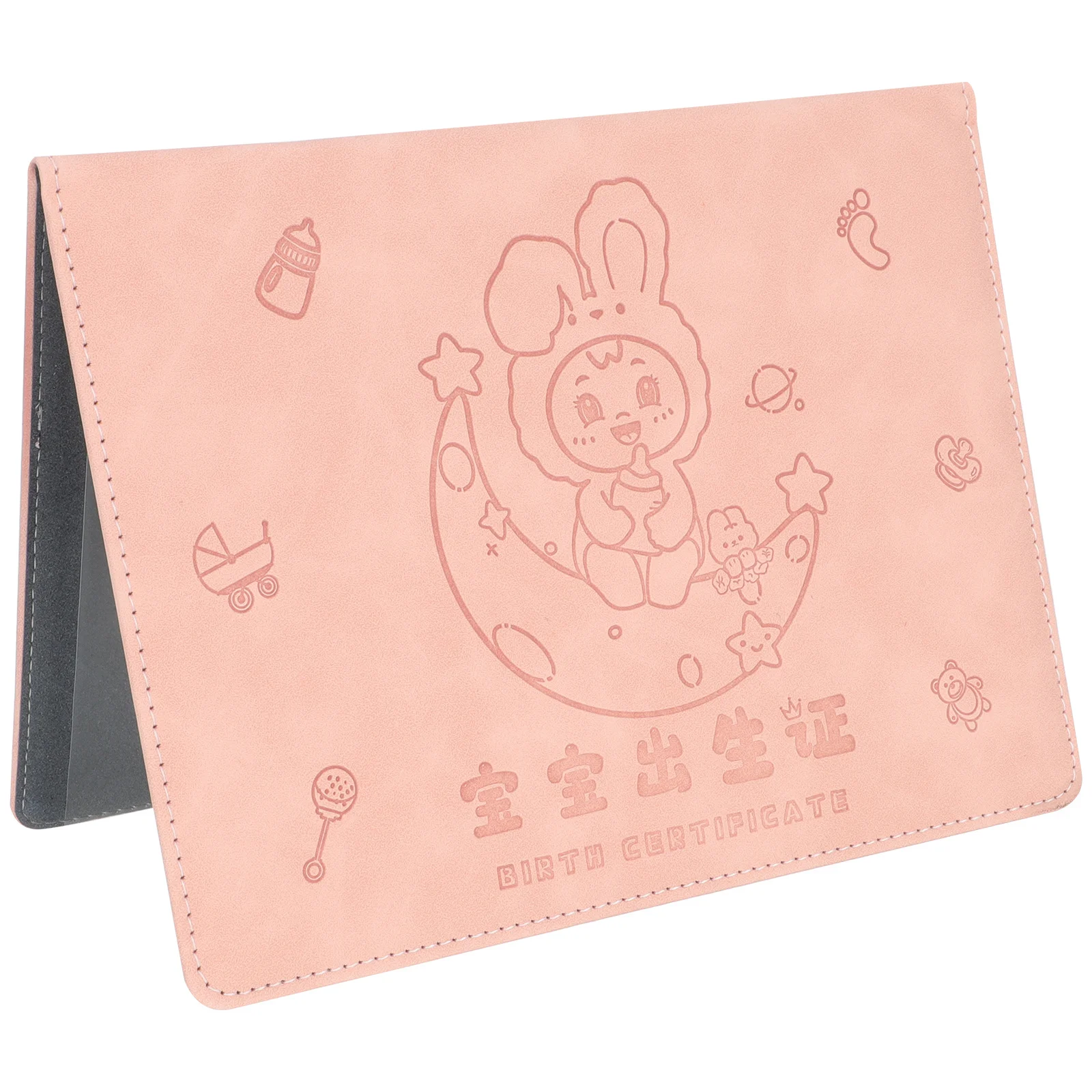 

Birth Certificate Holder Case Protective Cover Document Storage Portable Elegant Design