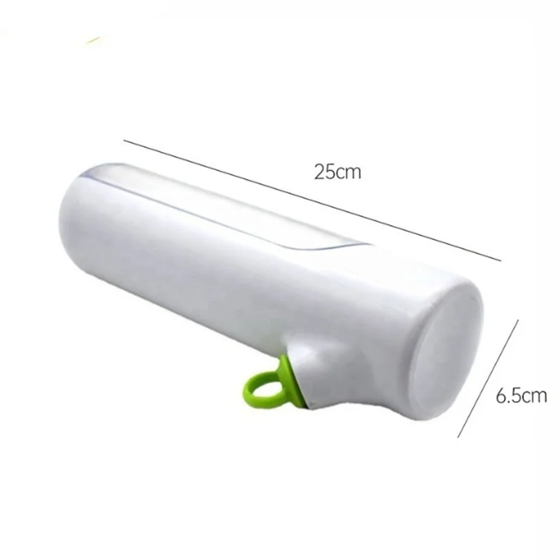 1PC White Fresh Herb Saver Storage Container with Vanilla Preserver Vegetable Keeper for Refrigerator Kitchen