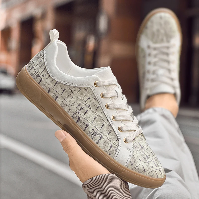 

Fashionable Men Casual Shoes Men Lace-up Lightweight Comfortable Versatile High-quality Derby Shoes Outdoor Skateboarding Shoes