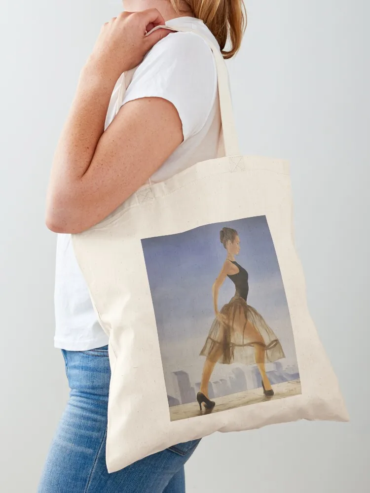 

Ballerina in the city Tote Bag large tote bag tote bag canvas Lady bags Canvas