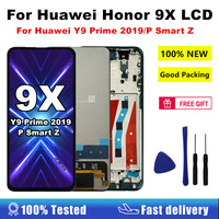9X LCD For Huawei Honor 9X Premium LCD Display Touch Screen Digitizer For Huawei P Smart Z Y9 Prime 2019 LCD STK-LX1 L21 L22 LX3