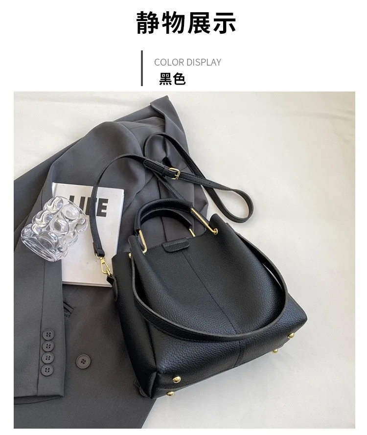 

Temperament ladies handbags handbags women2023 new Korean killer bag simple leather messenger bag
