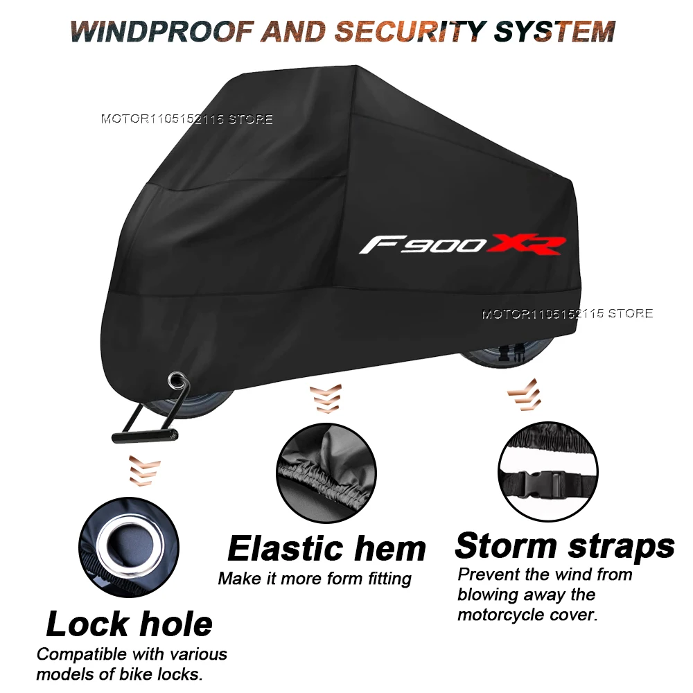For BMW F900XR F 900 XR f 900 xr Motorcycle Cover UV Protective Dustproof Snowproof Outdoors Rain Motorcycle Waterproof Cover