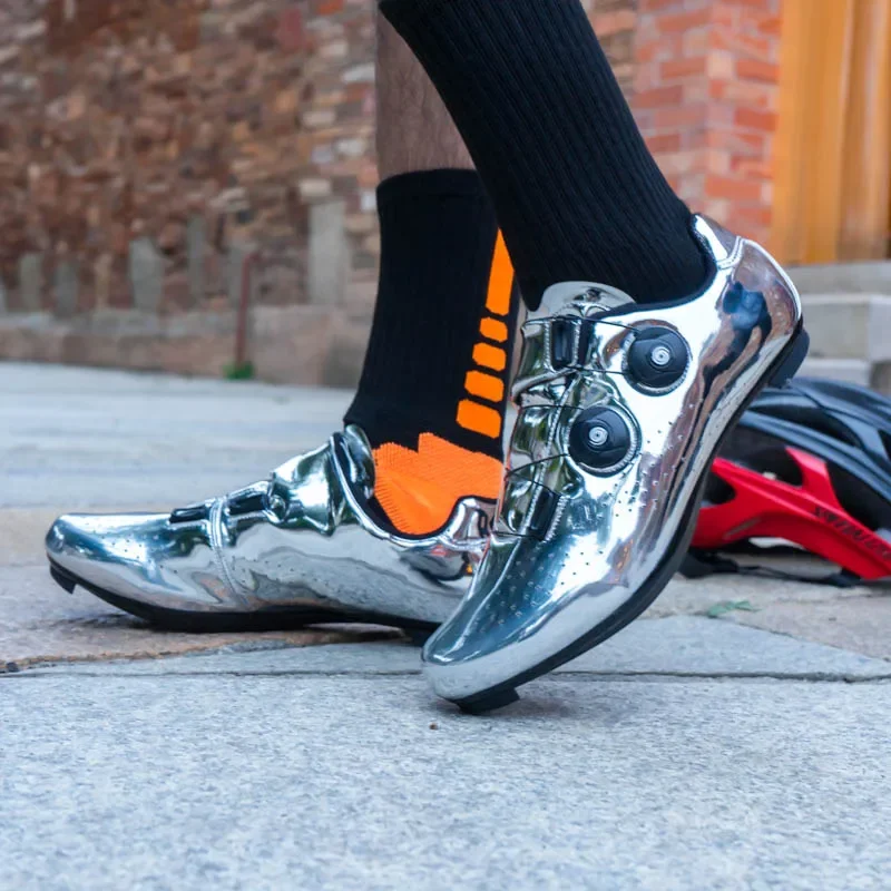 

Mountain Bicycle Sport Training Sneakers Luxury Brand Mens Road Riding Cycling Shoes Big Size Women Bike Footwear