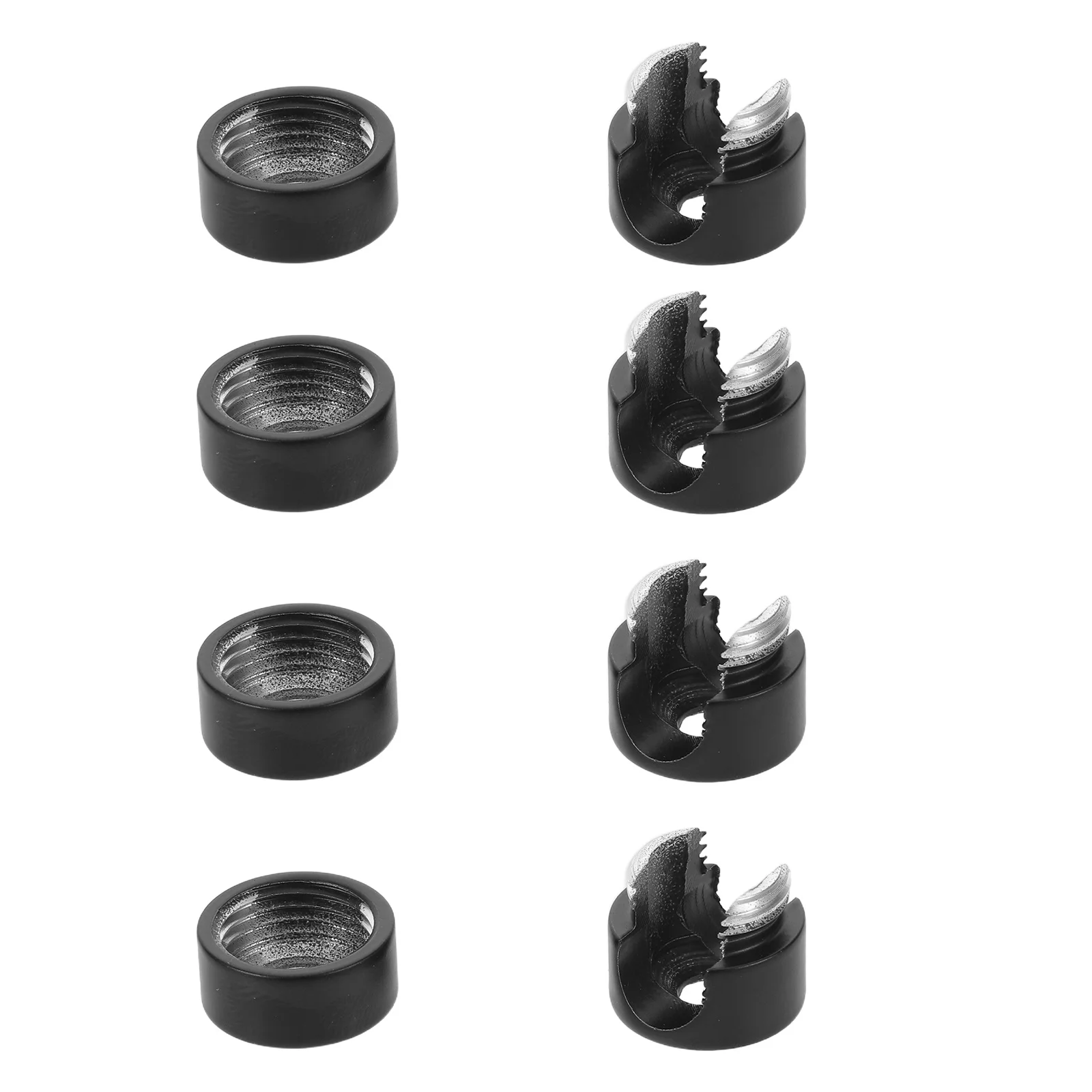 

4pcs Aluminum Swag Hooks For Ceiling Hanging Cable Management Clips For Hanging Lights Cord Organiser Strain Relief Holder