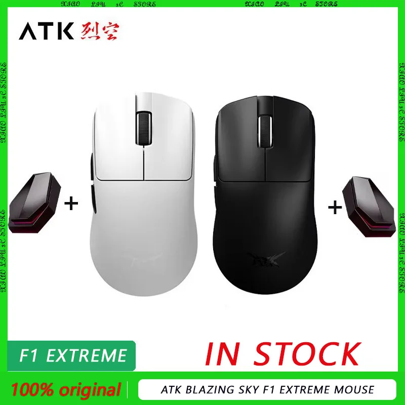 

ATK Blazing Sky F1 Extreme Mouse Liekong F1 Double 8K PAW3950 FPS Беспроводная игровая мышь Легкая низкая задержка ПК Подарки для геймеров