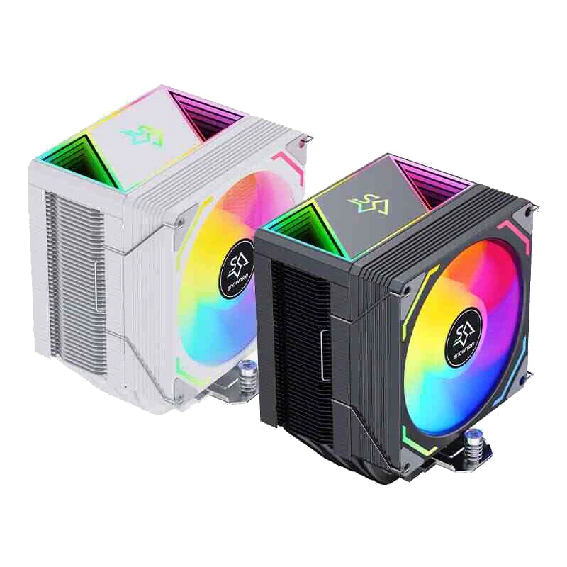 

Snowman 6 Heat pipes ARGB CPU Cooler for Intel LGA17001200/115X X99 2011 AMD AM5/AM4 Processors Tower-Type Heatsink CPU Radiator