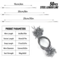 Silver-50pcs