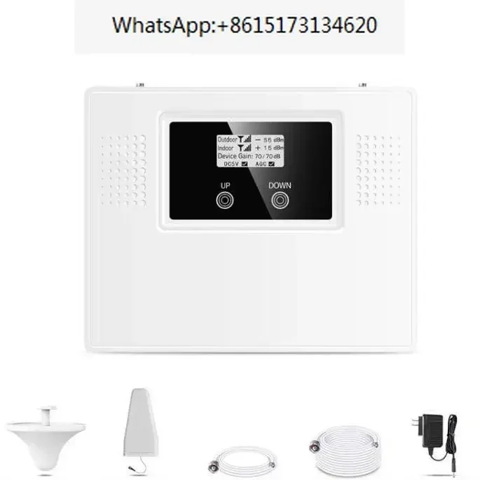 ATNJ New Product Tri  Band 850+900+1800MHz  mobile signal 2G 3G 4G repeater LTE network booster amplifier