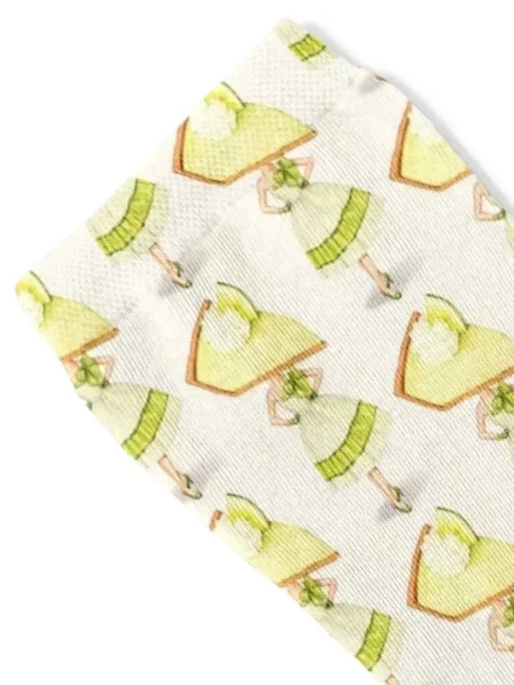 Cake Head Pin-Up: Key Lime Pie Socks Thermal man winter valentine gift ideas Crossfit Designer Man Socks Women's