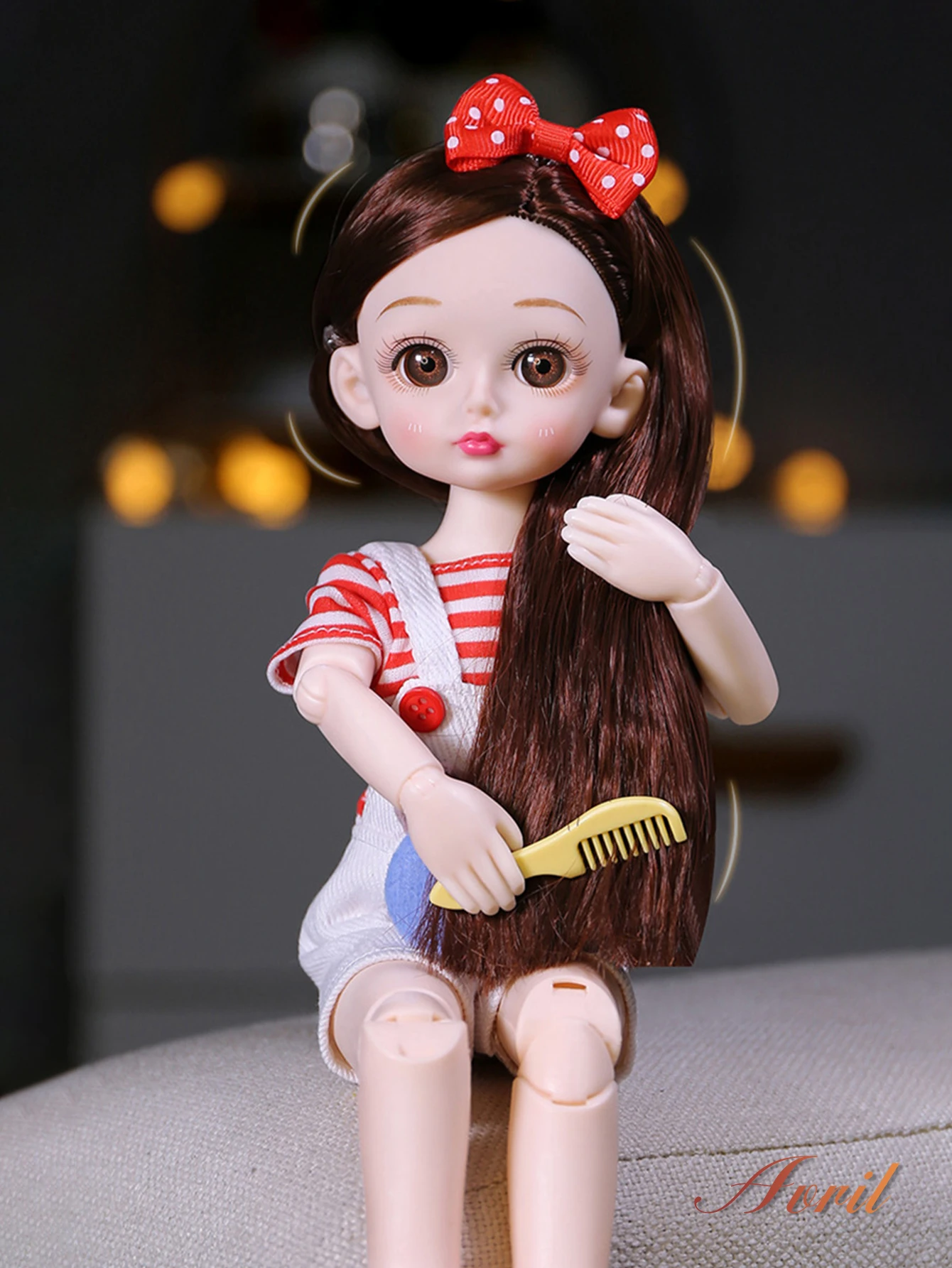 Halloween presentes de natal para meninas 30cm princesa boneca jogando papel de uma playhouse simulado vida conjunta atividade vestir-se