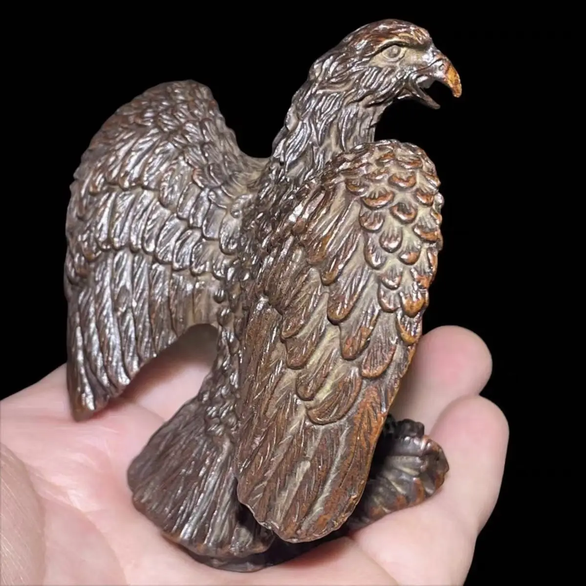 spreads wings Eagle bird Statue Sculpture Figurines Home Garden Decoration Statues For House