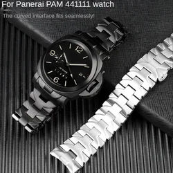 Stainless Steel bracelet 22mm 24mm soil metal watchband for Panerai Pam441 111 Series top brand luxury  strap Men's wristband