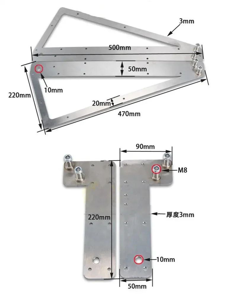 DIY for Murphy Wall Bed Mechanism Hydraulic hinge Hidden  For 0.9-2m  Hardware Kit Fold Down
