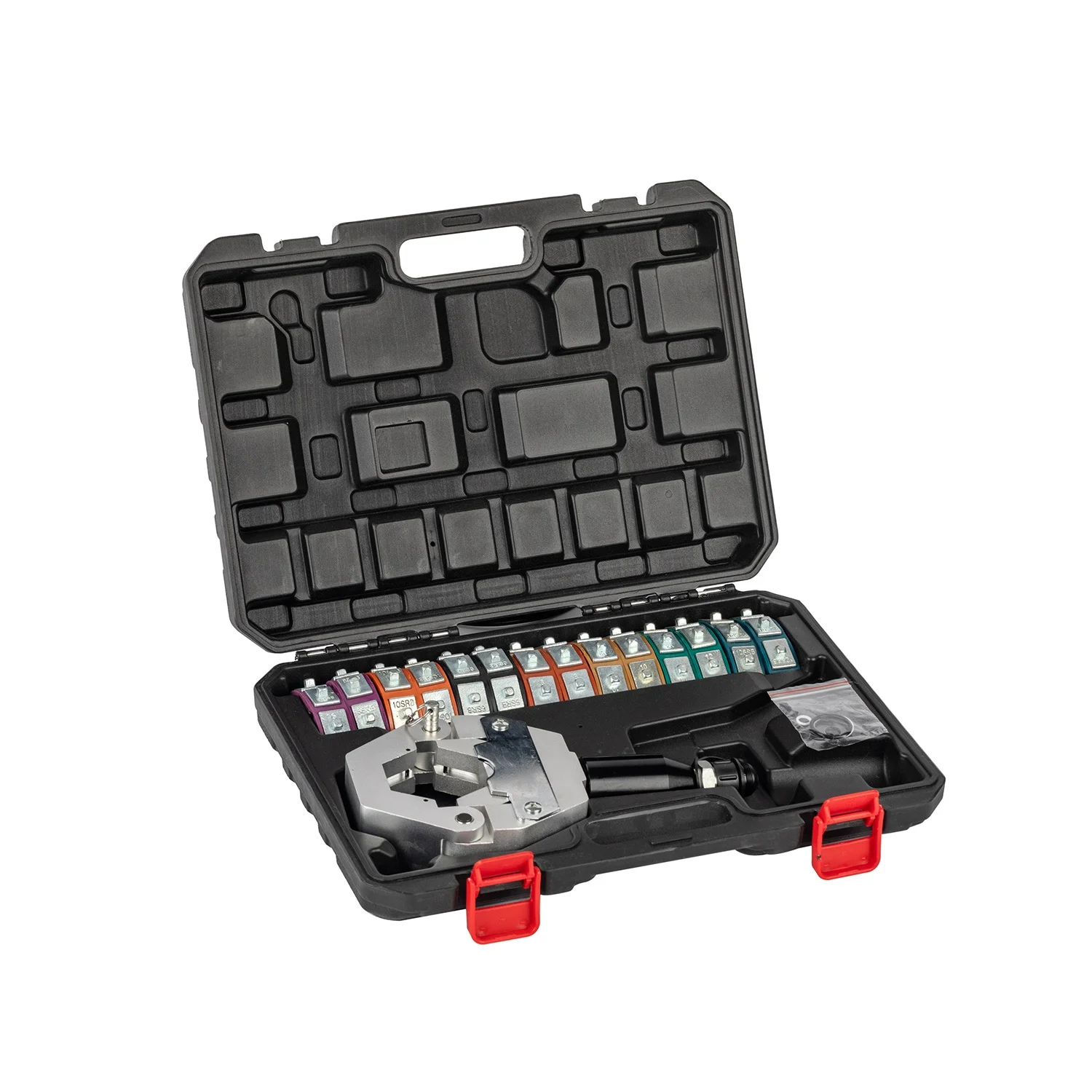 FS‑7842A Separable Hydraulic A/C Hose Crimper Kit, Manual Operated Air Conditioning Hose Crimping Tool for AC Repair
