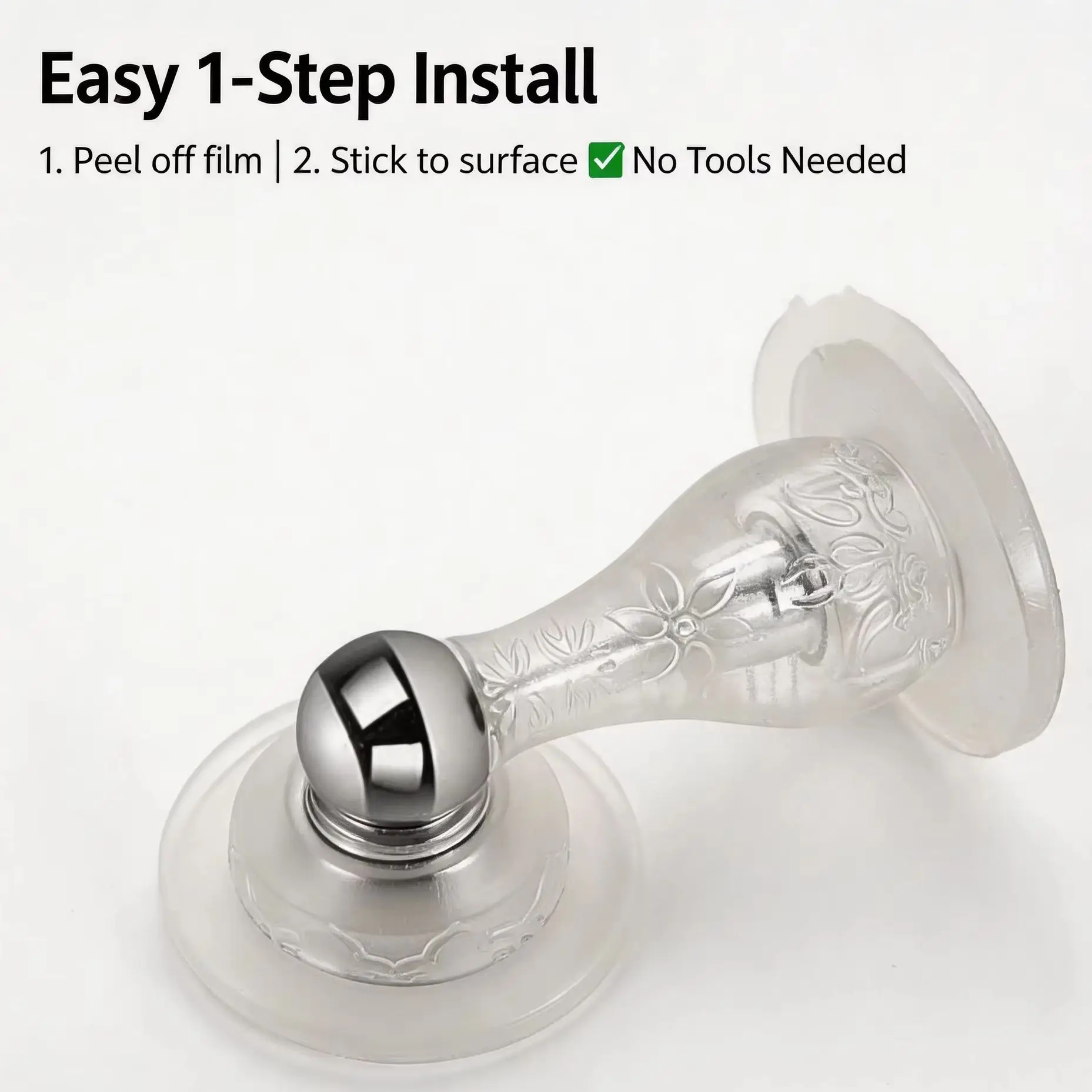 Soft Silicone Silent Shockproof Door Catch, Powerful Magnetic Door Suction for Household Hotel