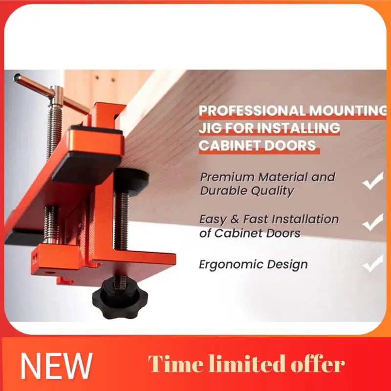 

Cabinet Door Mounting Fixture Integrated Heavy Tool Suitable For Cabinets With Face Frames