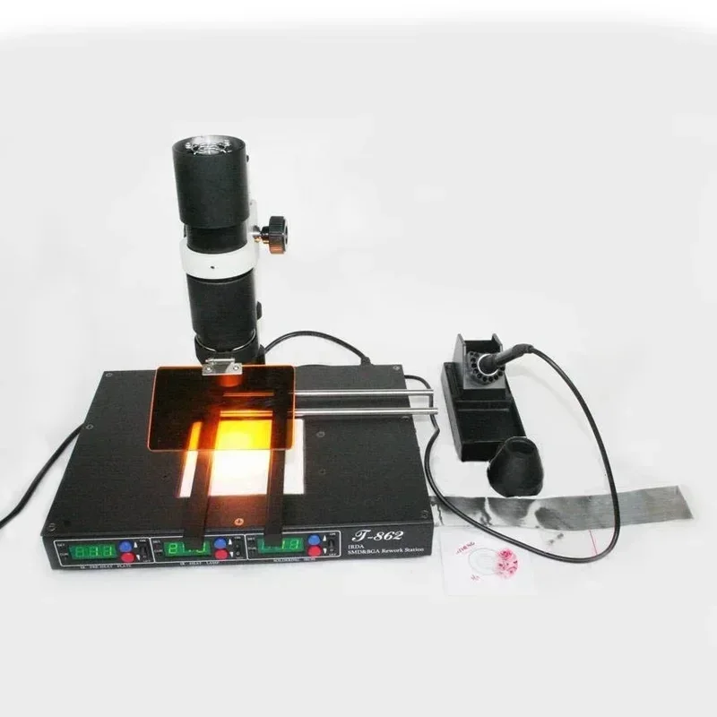 KADA-862D++ Infrared Rays Heats,the Penetration Force BGA Rework Station 4 In 1 Soldering Station 220V 110V