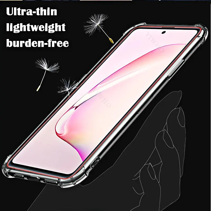 Clear Phone Soft Case for Samsung Galaxy Note10 Lite HD Transparent for Sumsung Note10Lite 6.7\