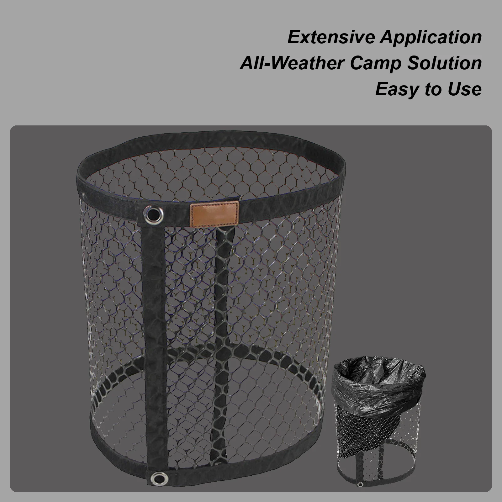 Hangable Storage Net Outdoor Camping Foldable Mesh Pouch Outdoor Drying Net For Home Picnic BBQ Tableware Dishes Food Fruit Tent