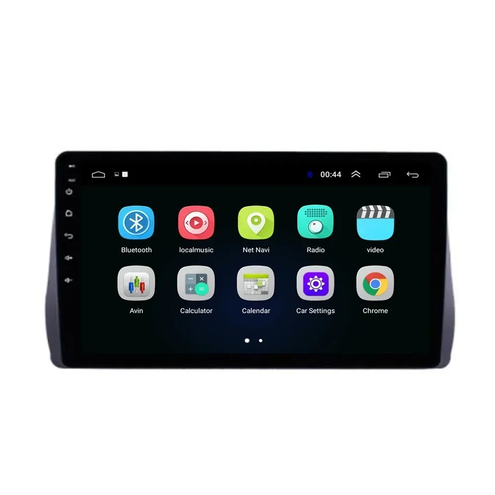 2 Din Android 13 รถวิทยุสเตอริโอ DVD GPS เครื่องเล่นวิดีโอมัลติมีเดีย 5G WiFi กล้อง DSP Carplay สําหรับ Toyotal Wish 2009-2012