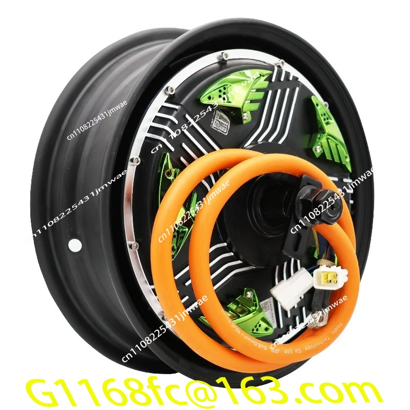 High Quality Brushless DC Motor 60V72V12 Inch 50H 6000W Electric Motorcycle Motor for Electric Vehicles