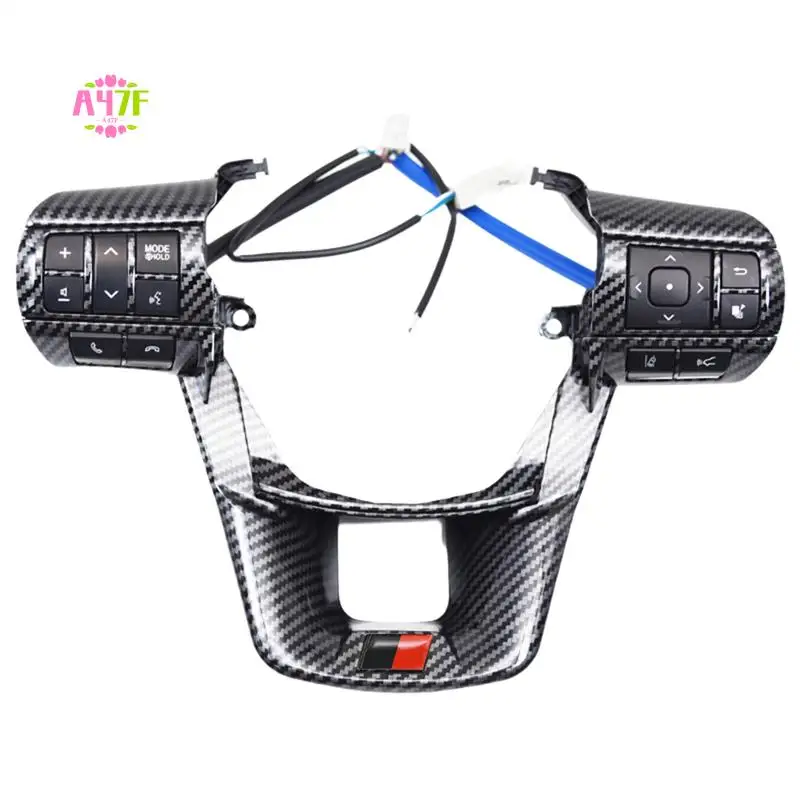 

A47F-Car Multifunctional Steering Wheel Button Volume Control Switch 84250-0E120 For Toyota Hilux Revo Fortuner 2015-2020