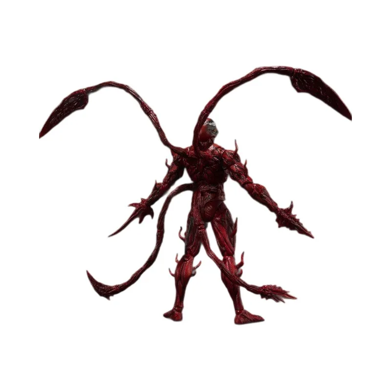 ヴェノム2 カーネイジ SHF スーパーヒーロー映画の悪役 カーネイジ アクションフィギュア モデル コレクタブルトイ ディスプレイ デスクトップオーナメント モデルギフト