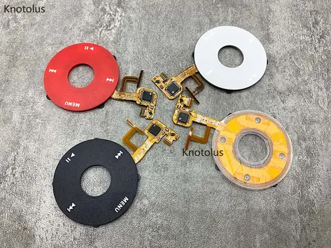 아이팟 5 세대 비디오용 클릭 휠, 블랙, 화이트, 레드, 투명 컬러, 30GB, 60GB, 80GB